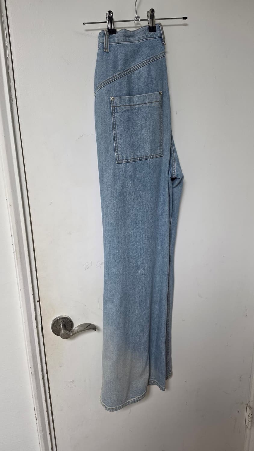 웨이비니스 Slop Flare Denim Pants 인디고블루 ,라이트 상품이미지3