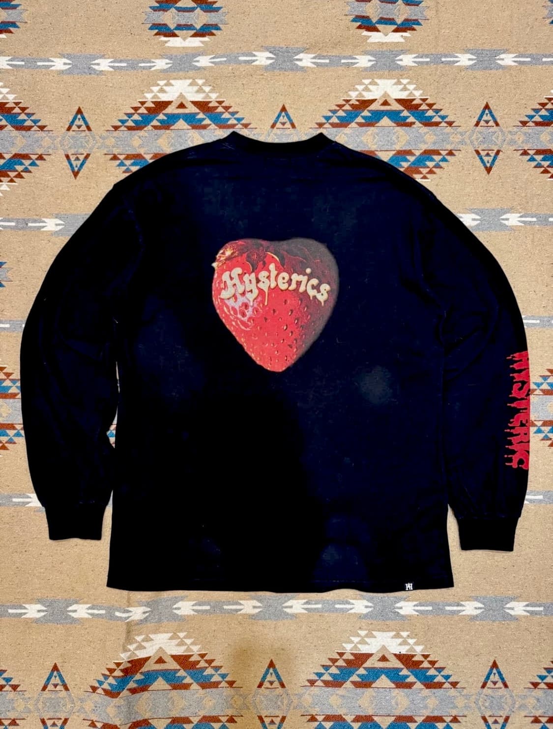 [L] 히스테릭글래머 스컬 베리 롱슬리브 티셔츠 상품이미지4