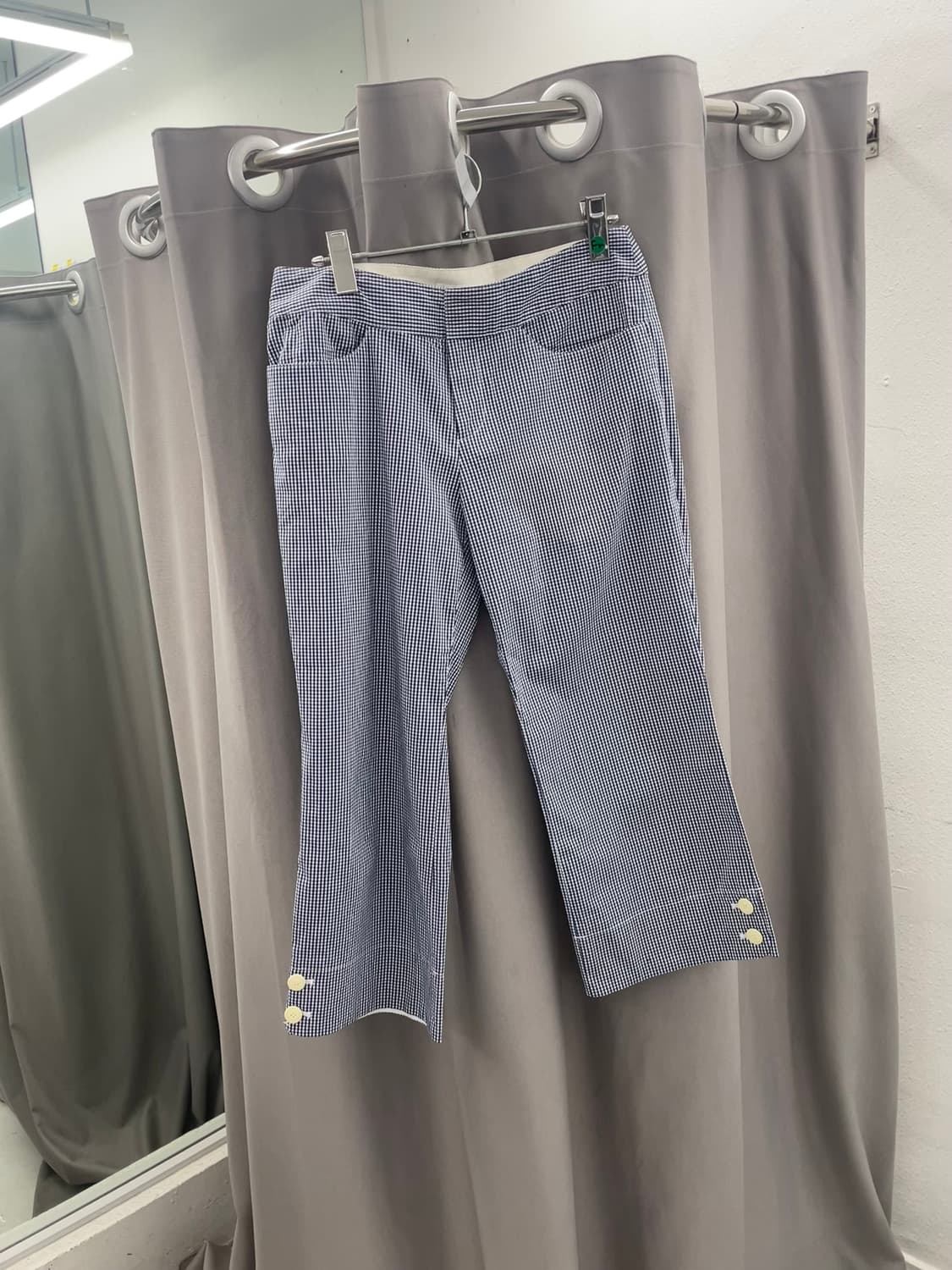 유나이티드애로우즈 마이크로체크 7부팬츠  상품이미지1