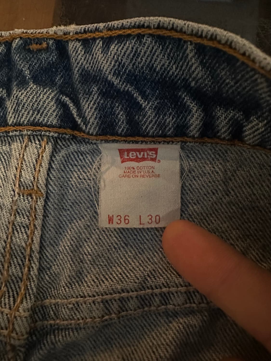 90s USA Levis 517 Boot Cut Denim Pants 상품이미지7