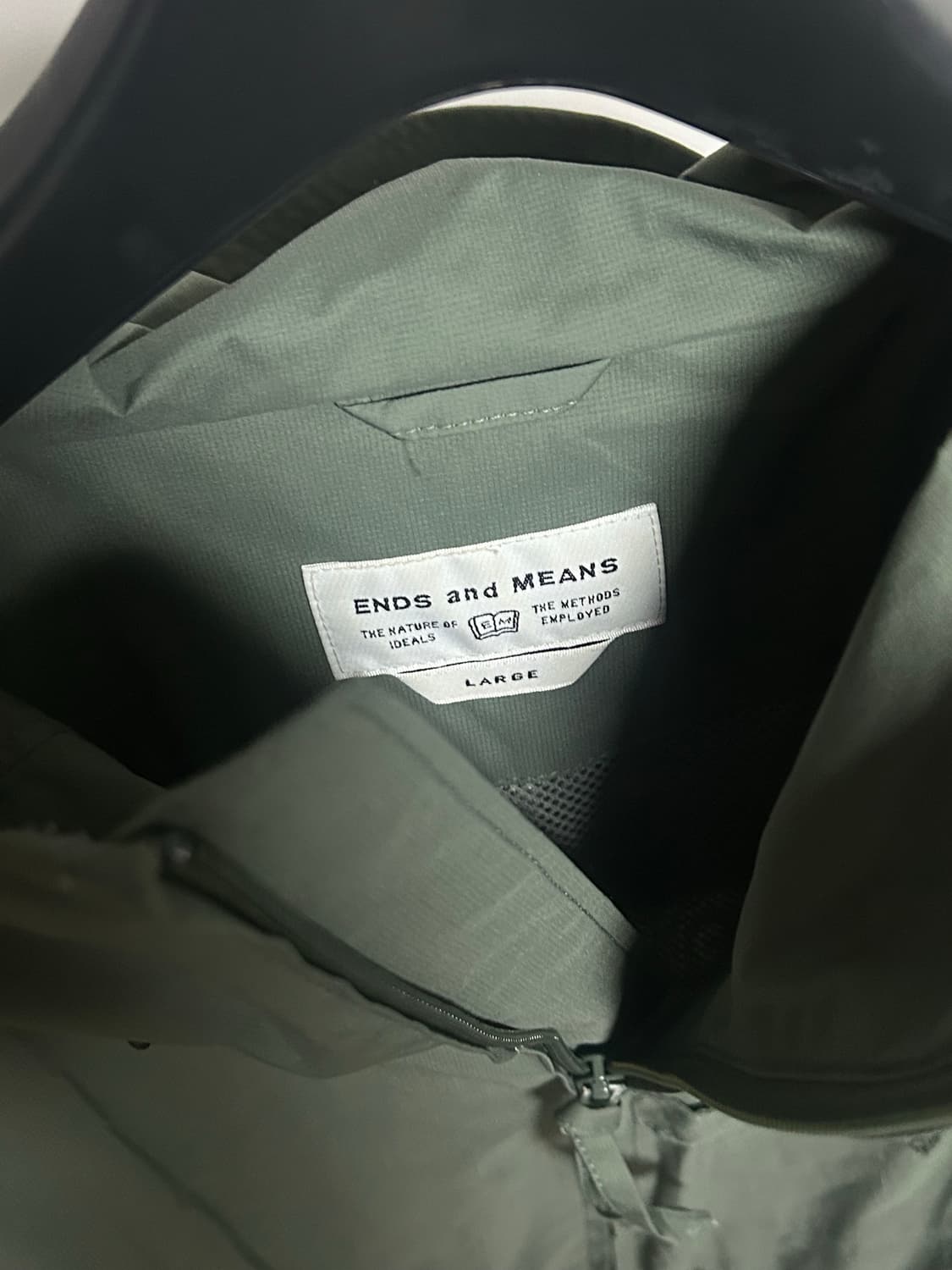 [L] 앤즈앤드민즈 Haggerston Parka 그린 상품이미지7