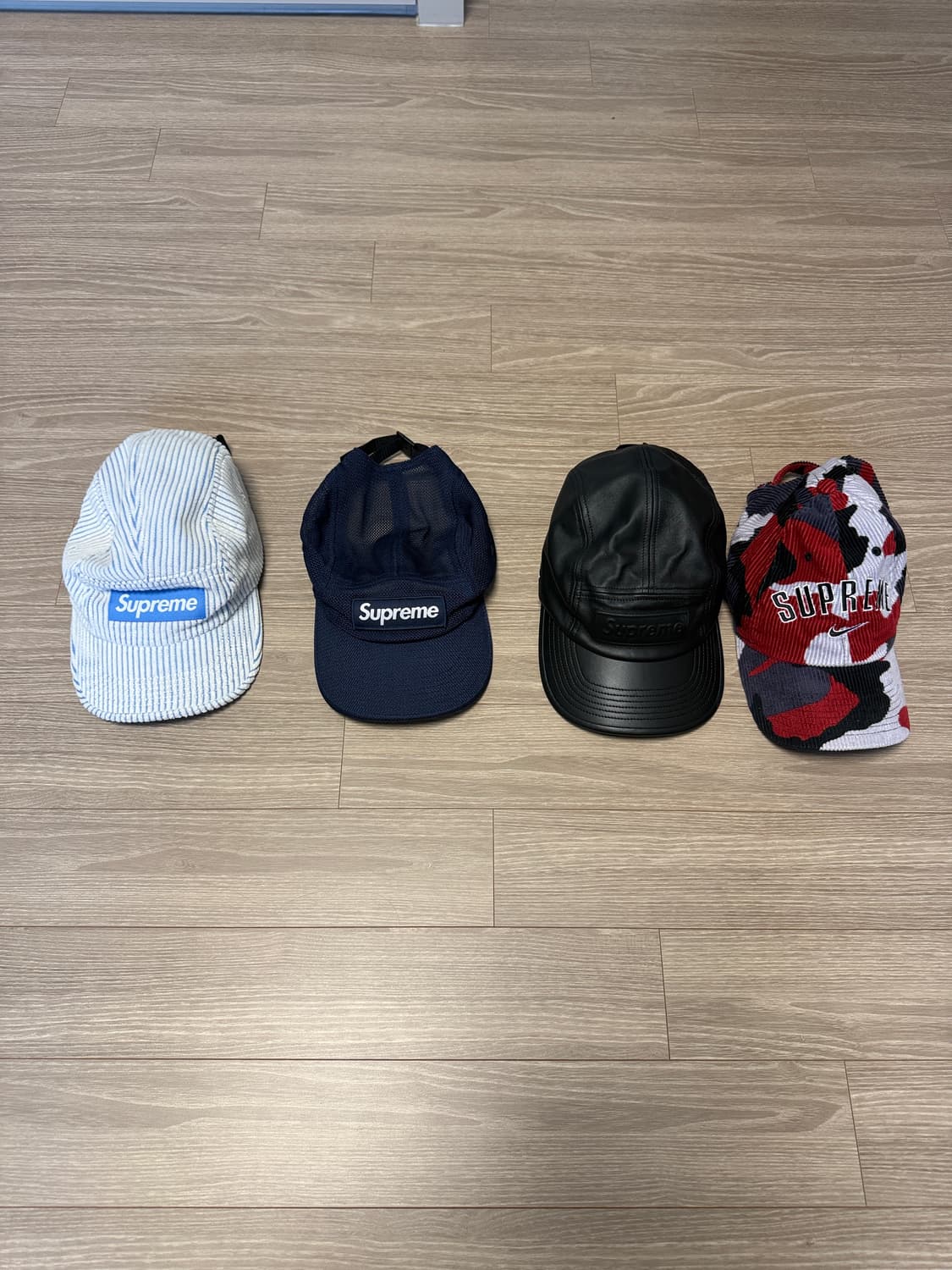 슈프림 메쉬 코듀라 캠프캡 네이비 - 23SS 상품이미지3