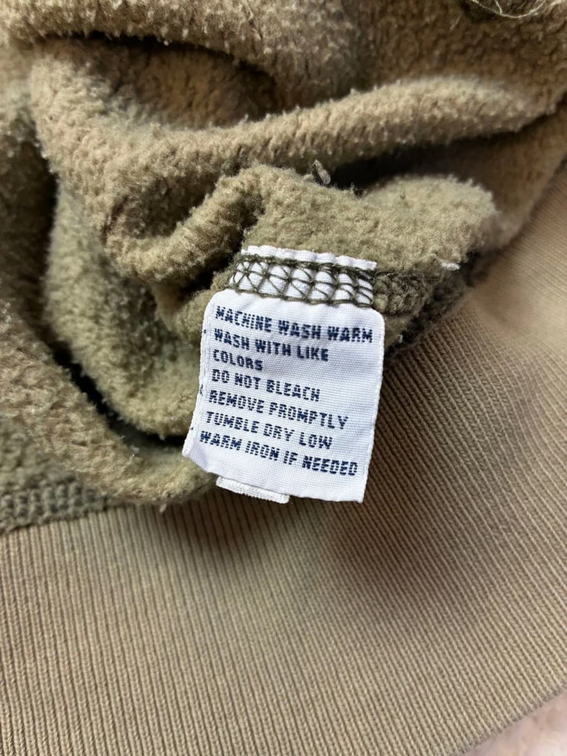 폴로 랄프로렌 00's 라이트 카키 후드 집업 PN5735 상품이미지8