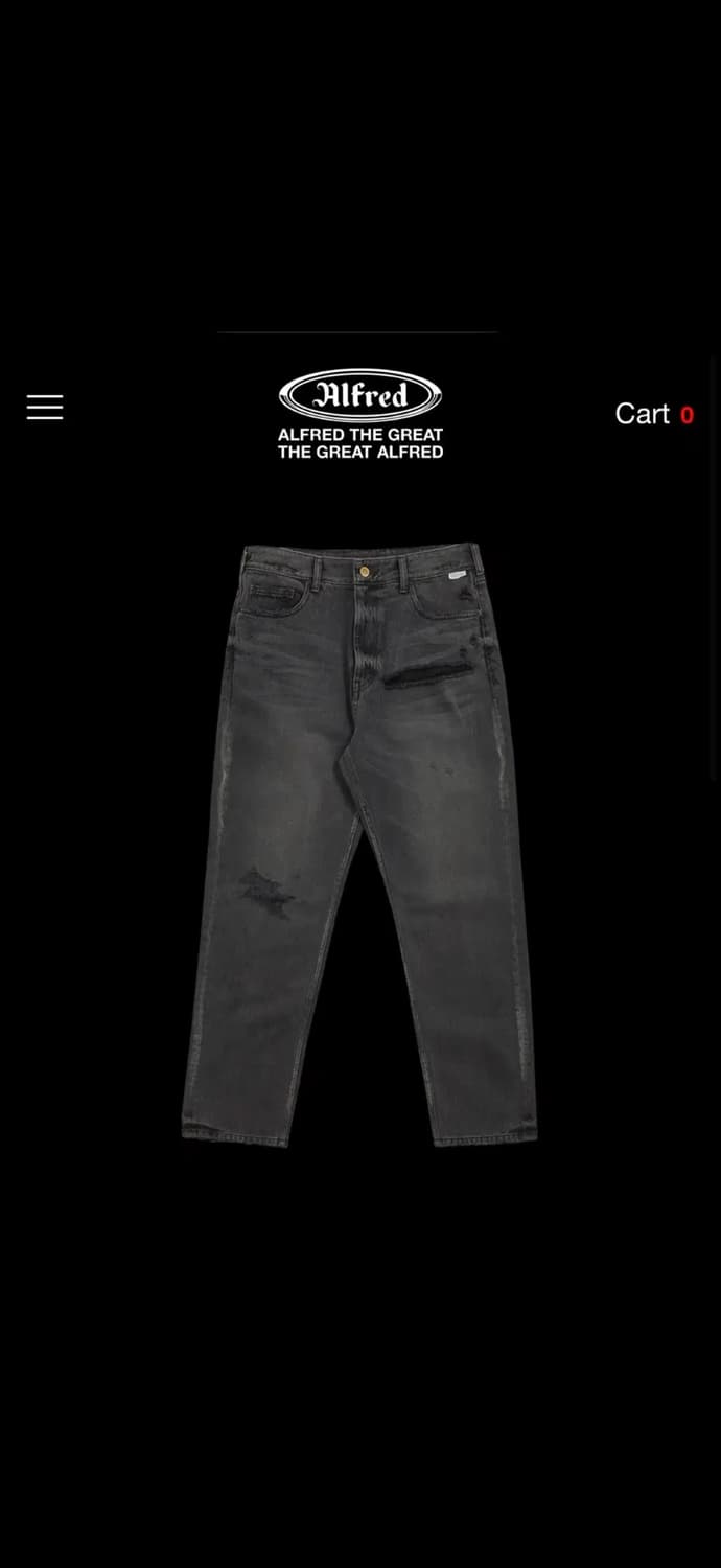 헤리티지플로스 알프레드 VTG DESTROYED DENIM PANTS / 상품이미지1