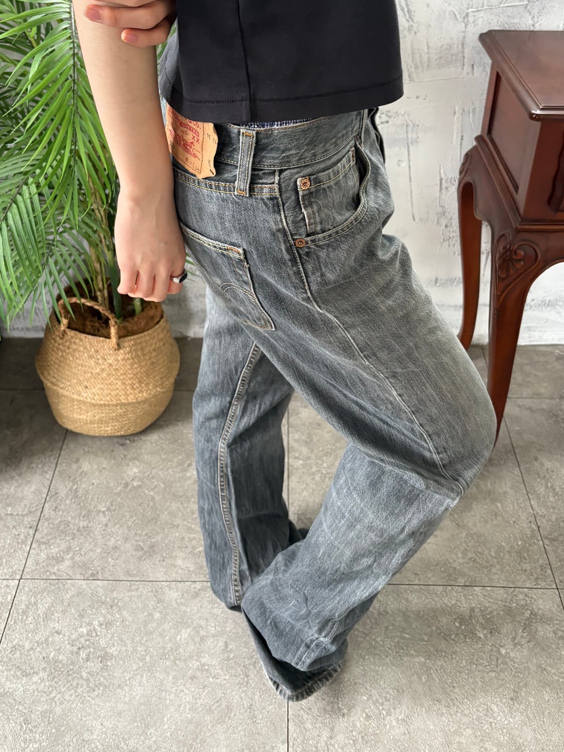 리바이스 501 블랙 상품이미지6