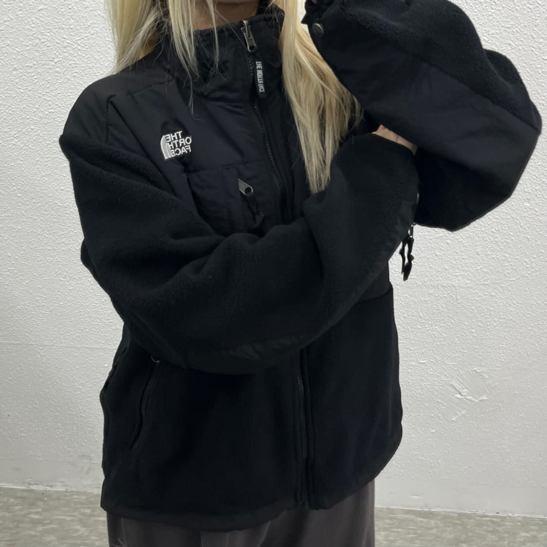 노스페이스 블랙 데날리 후리스 자켓 L 상품이미지6