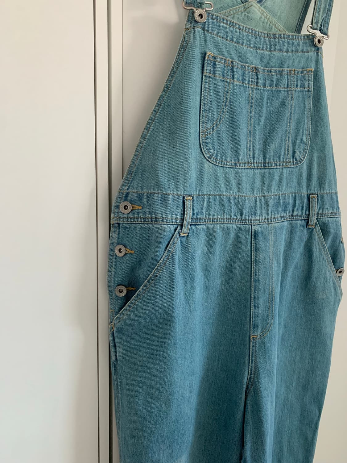 연청 데님 오버롤 팬츠 상품이미지4