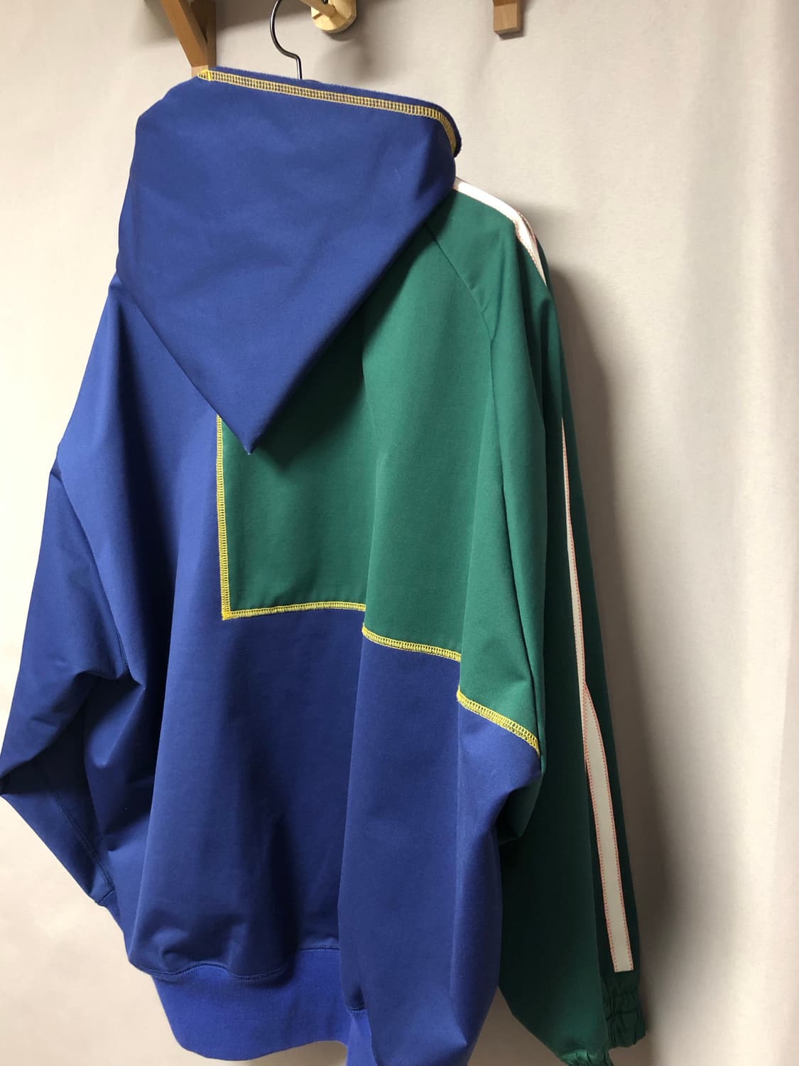 컬러 하프집업 도킹 후드 상품이미지6