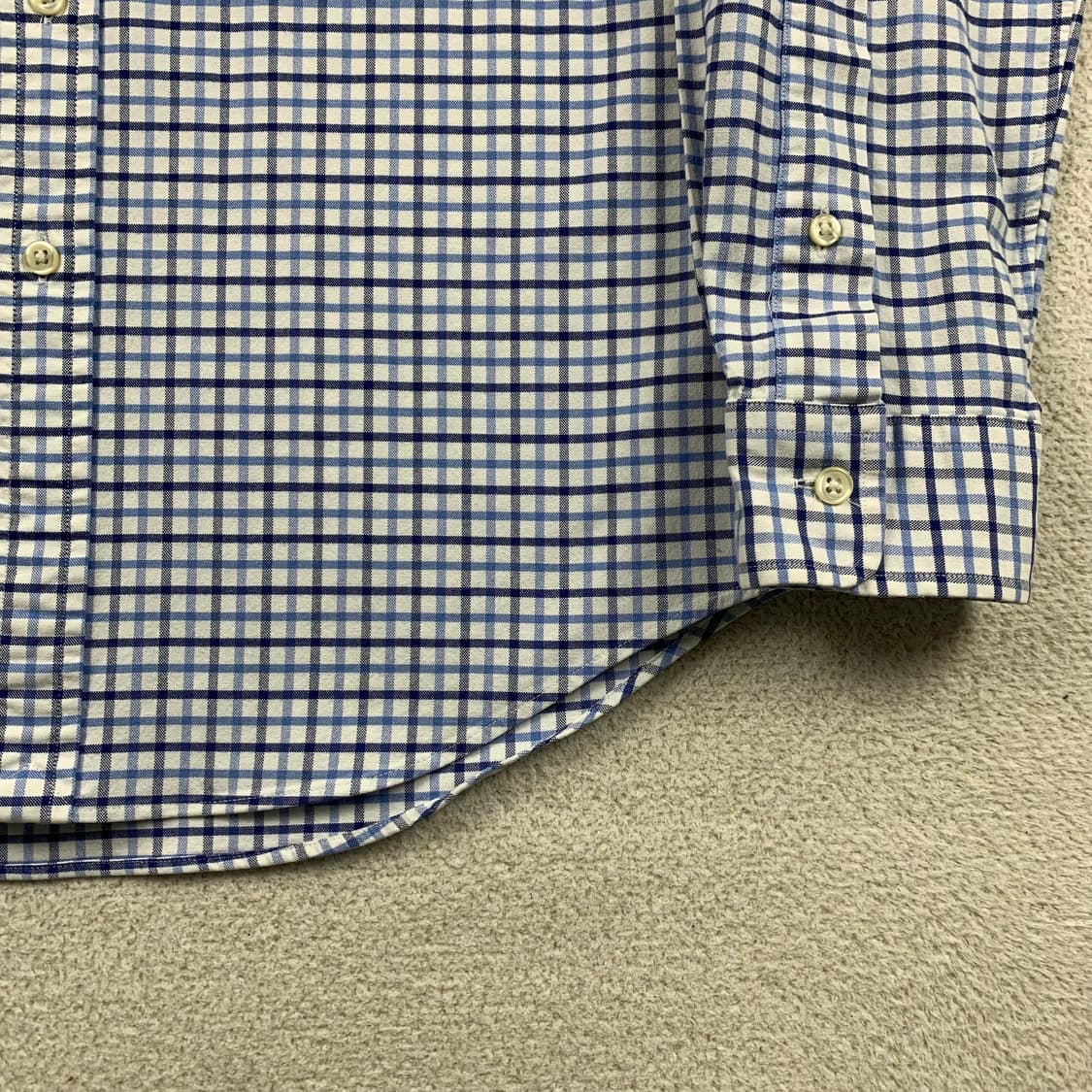 폴로 랄프로렌 멀티포니 슬림핏 스트레치 옥스포드 체크셔츠 상품이미지5