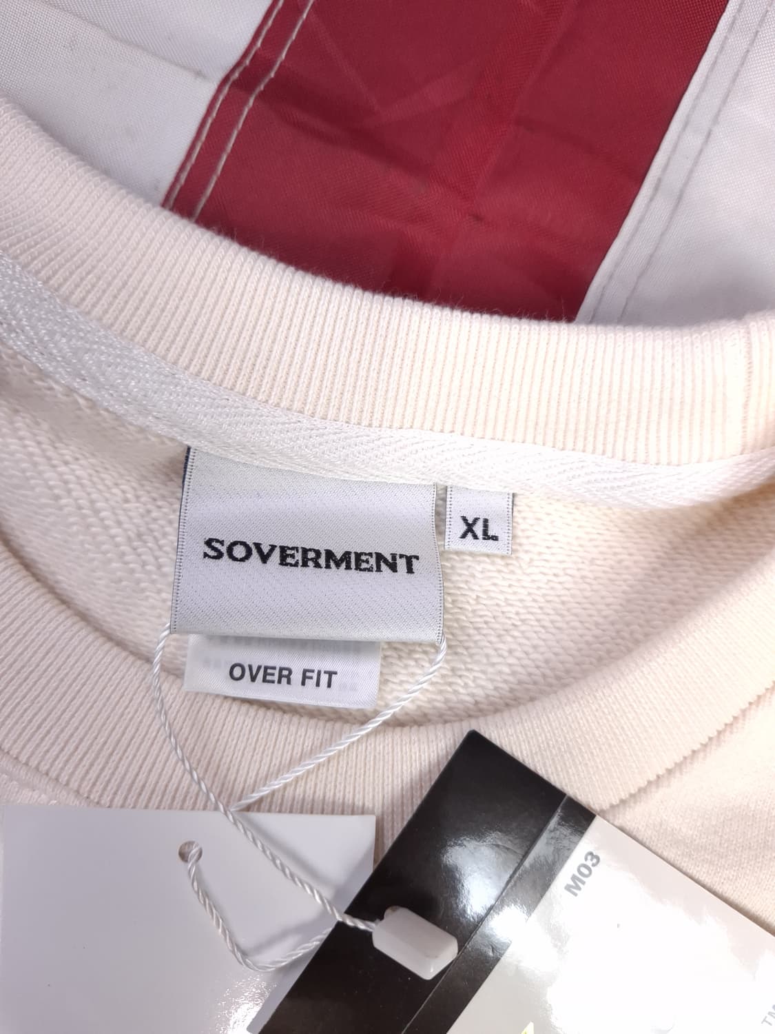 택새제품 소버먼트 오버핏 맨투맨 상품이미지3