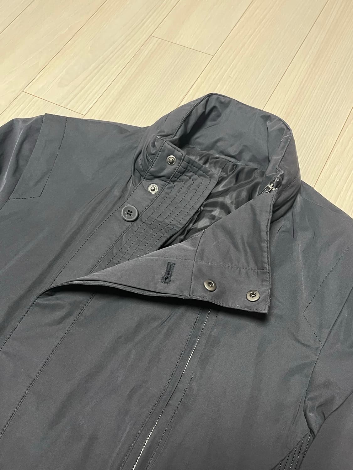 솔리드옴므 사선 비대칭 자켓 상품이미지3