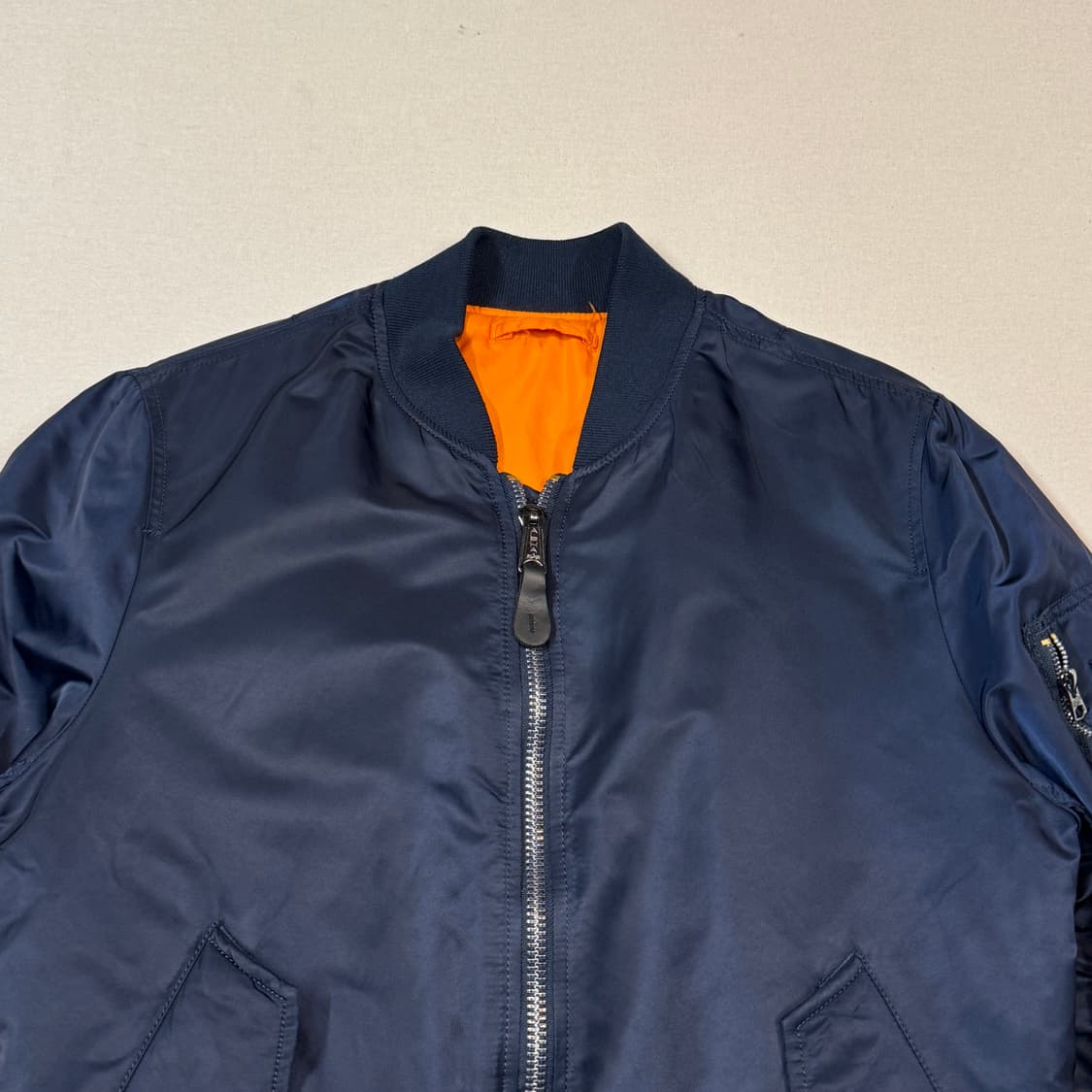L) 알파인더스트리 MA-1 마원 항공점퍼 네이비 상품이미지3