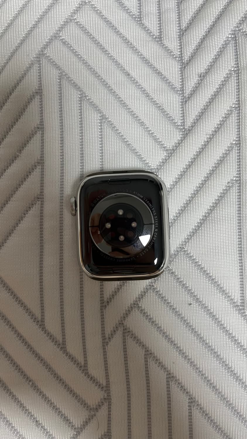 애플워치9 스테인리스 실버 41mm (gps+cellular) 상품이미지7