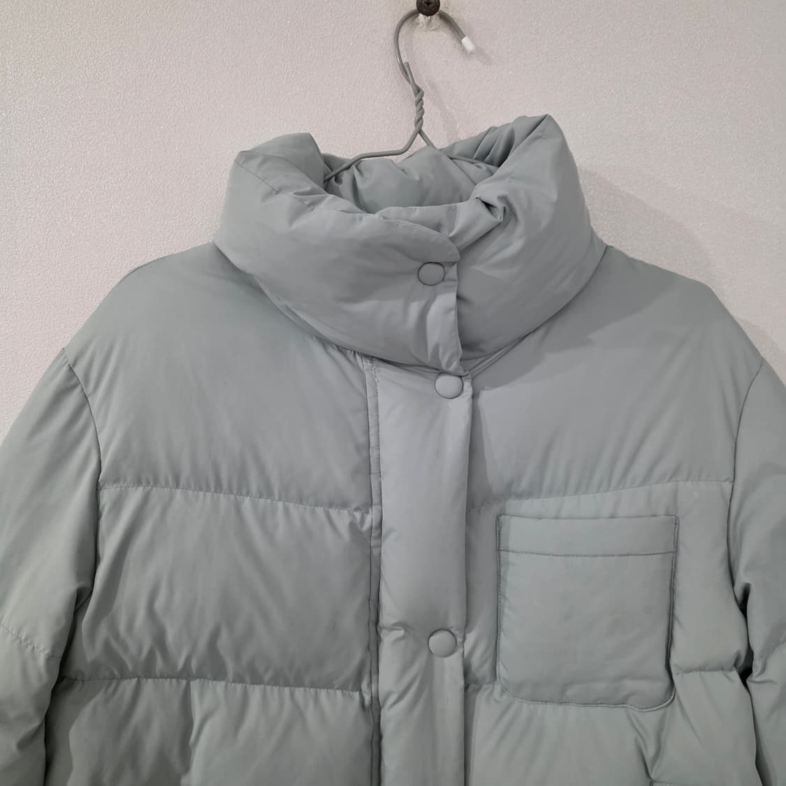 올리브데스올리브 민트 숏패딩 상품이미지3