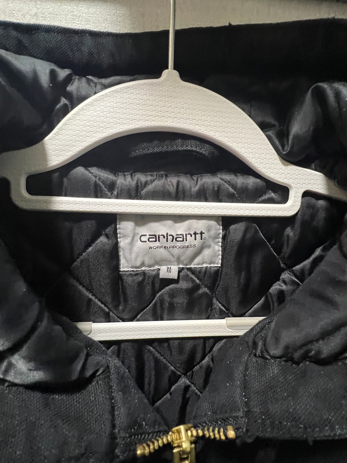 [M]칼하트 OG 액티브 자켓 블랙 스톤 캔버스 상품이미지3