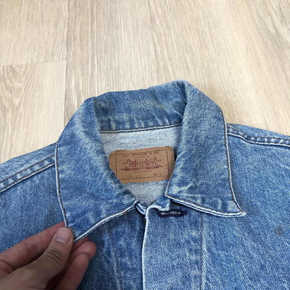 (36R) 80's 리바이스 Levi's 70506 미국제 3rd 자켓 상품이미지4
