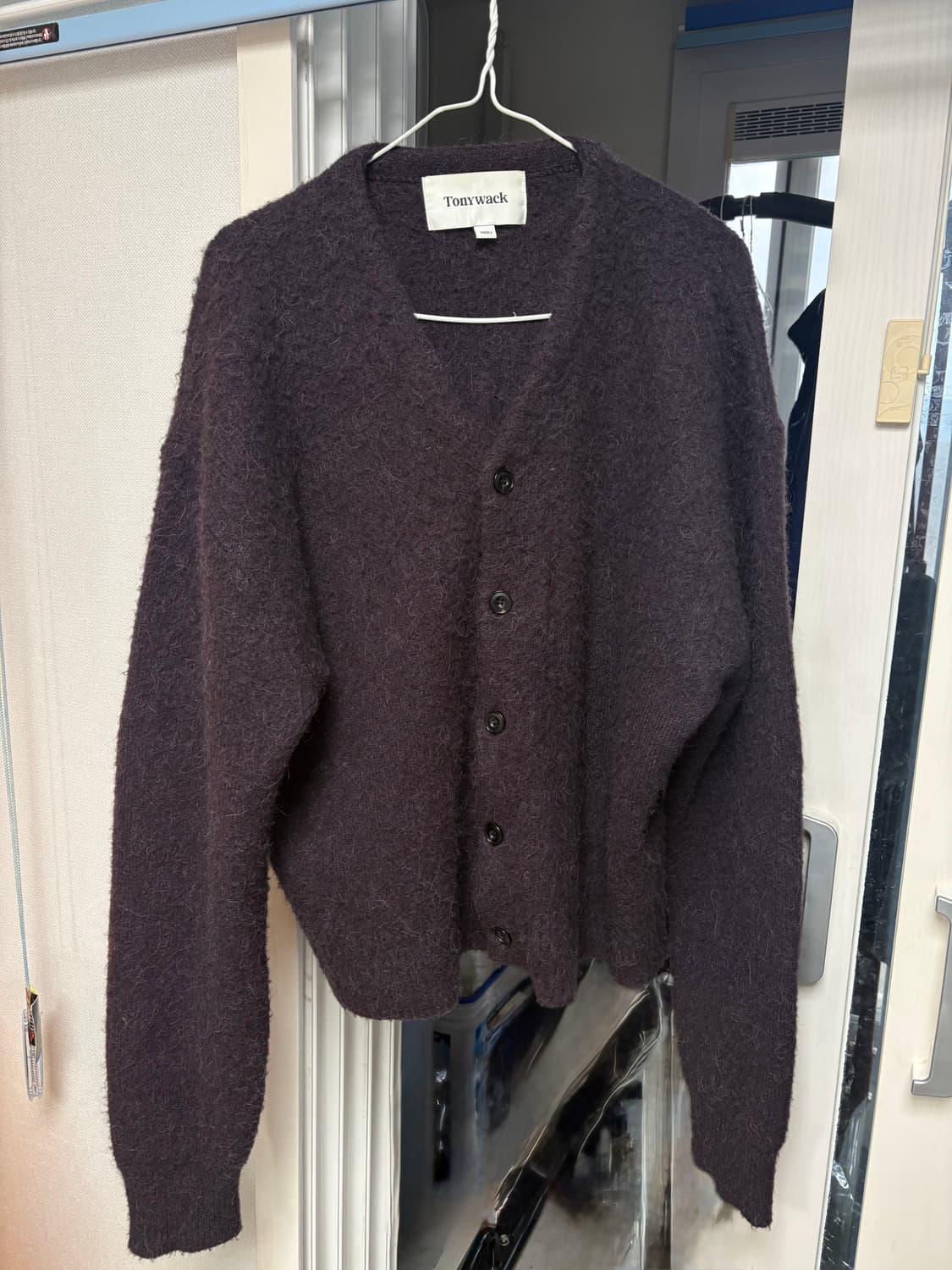 토니웩 아이코닉 모헤어 가디건 XL(52) 상품이미지2