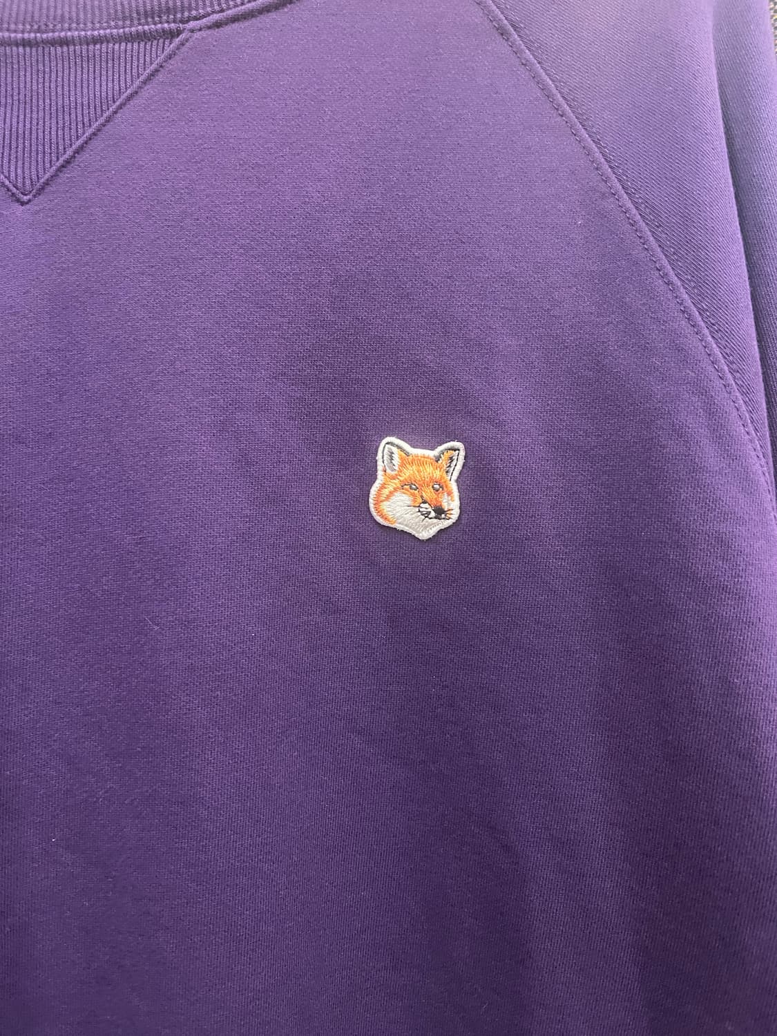 메종키츠네 폭스 헤드 패치 맨투맨 #csz763 상품이미지3