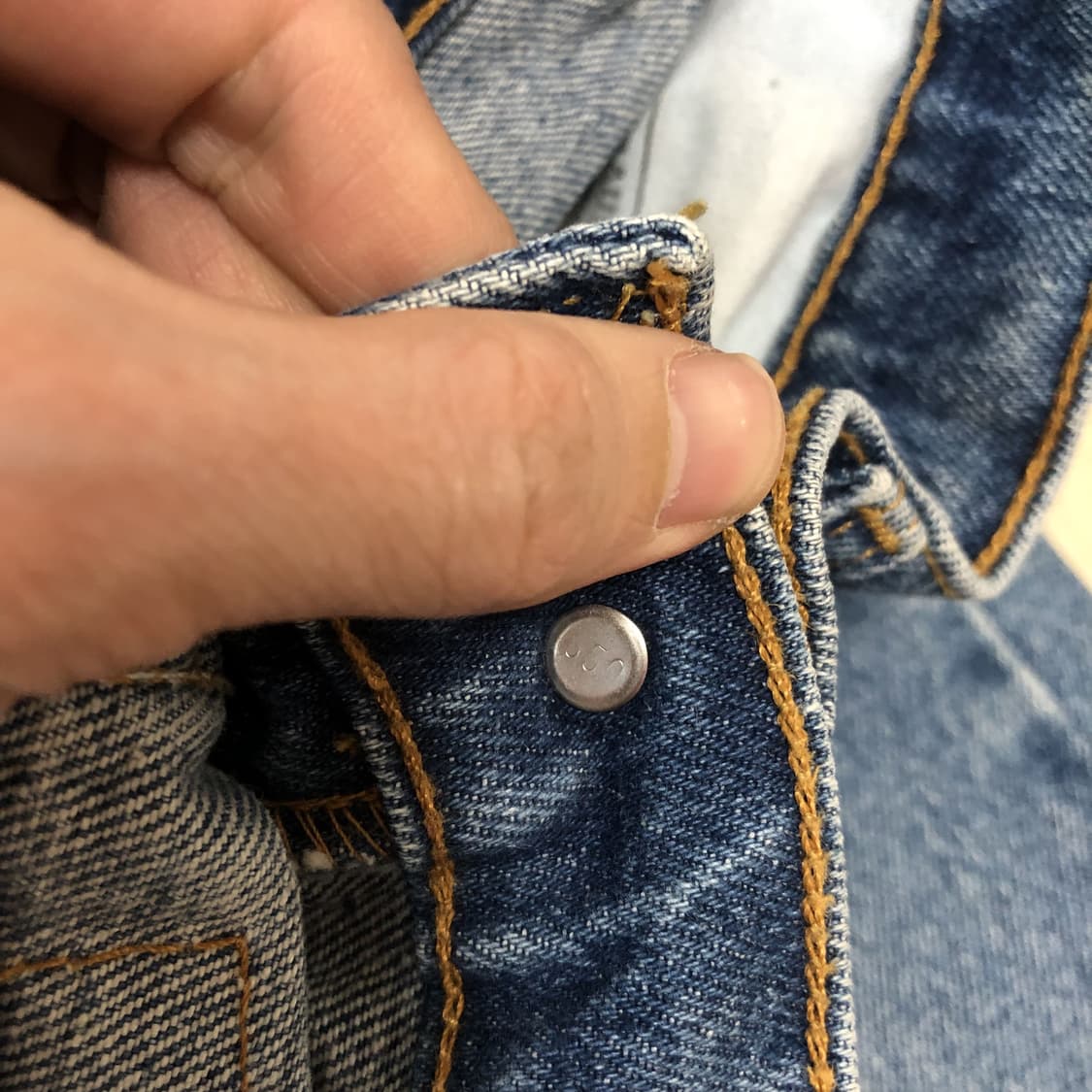 (29) 90's 리바이스 Levi's 미국제 555 릴렉스 스트레이트진 상품이미지6