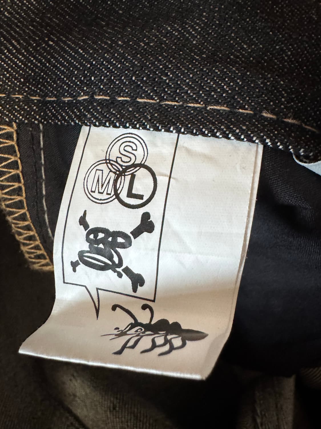 Boylongface black denim(L) 상품이미지2