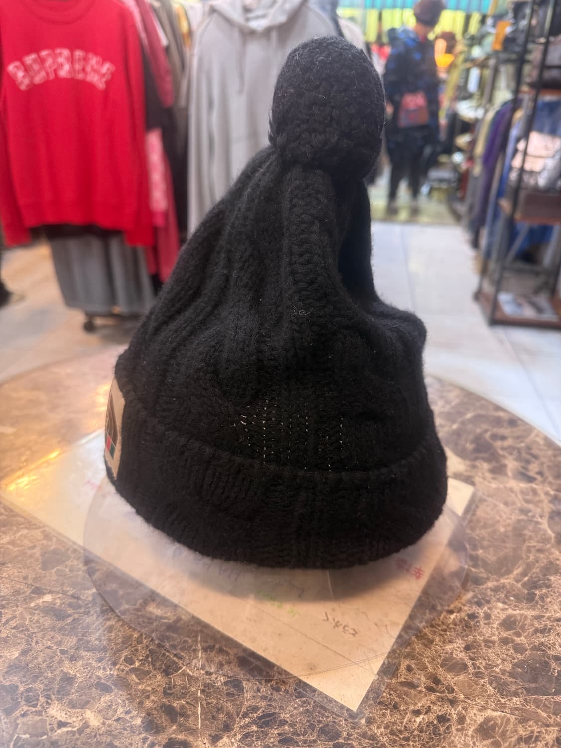 M/58 정품 구찌+노스페이스 비니 팝니다 상품이미지6