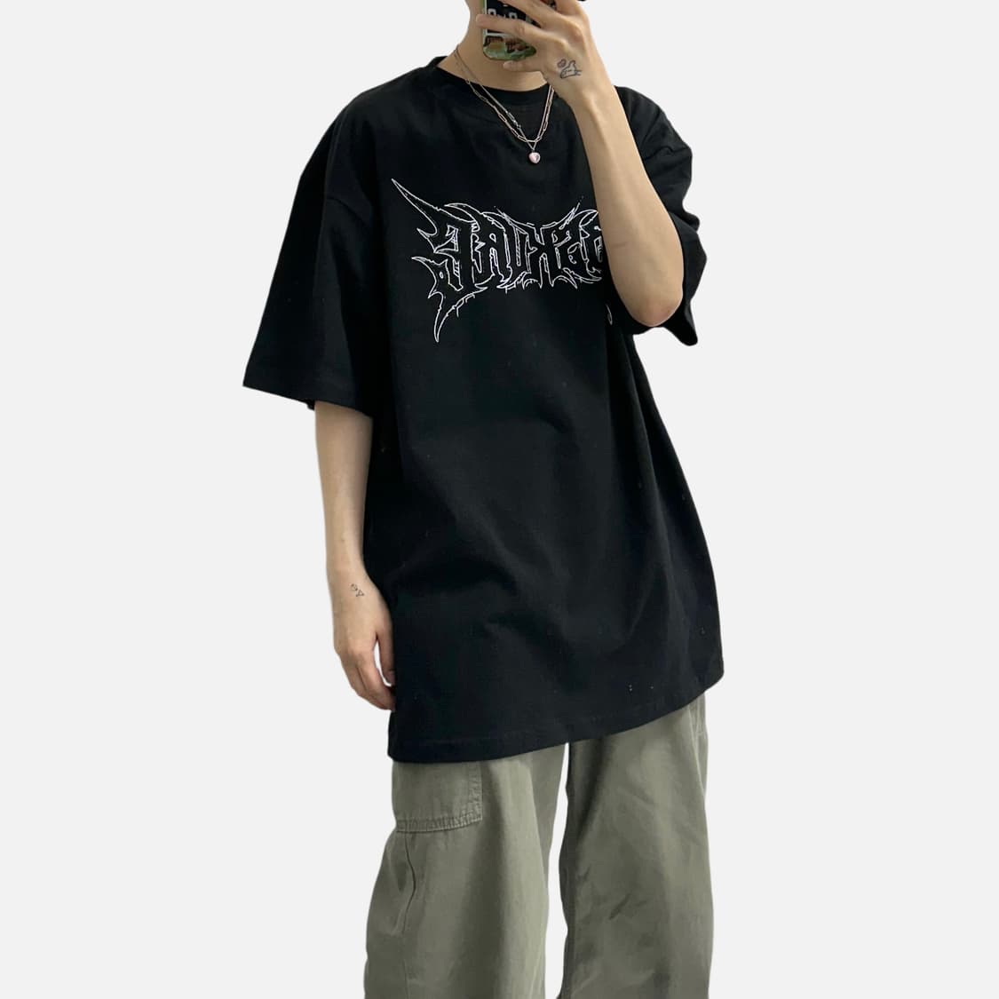 HARDY 레터링 그래픽 반팔티 상품이미지2
