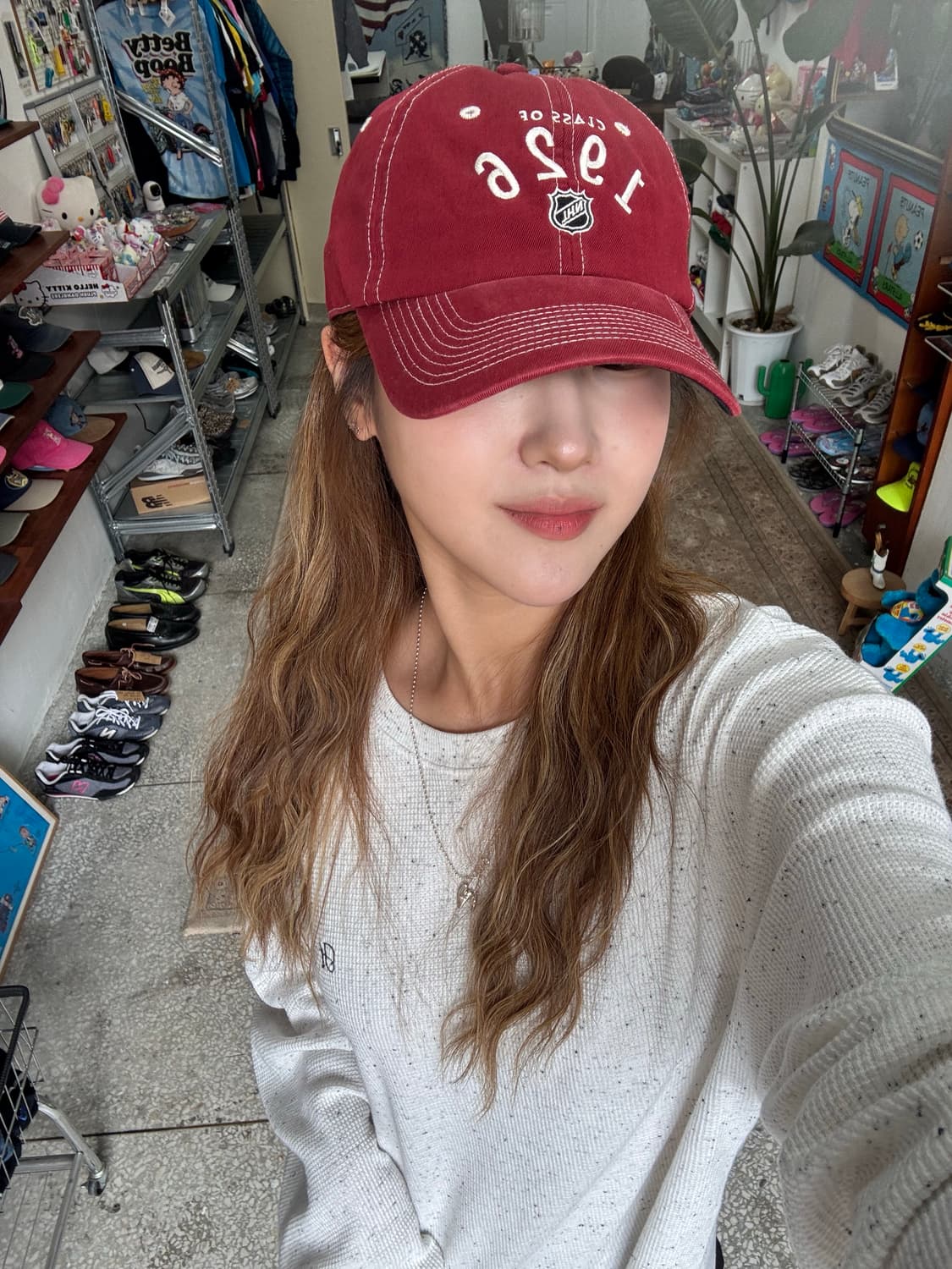 엔에이치엘 빈티지 볼캡 상품이미지2
