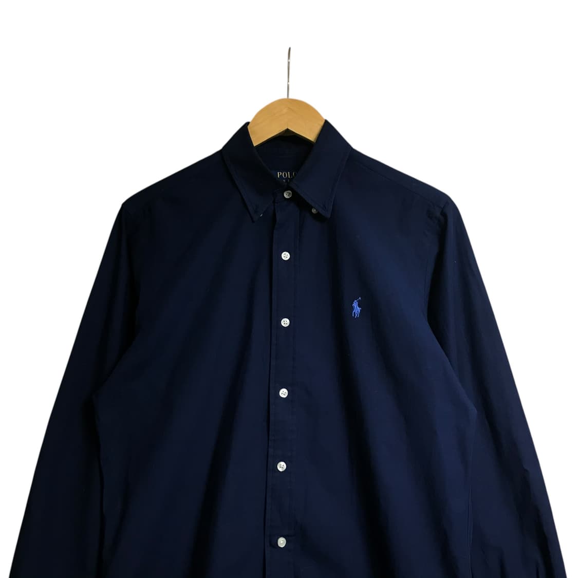 폴로 큐알 신형라인 네이비 셔츠 상품이미지1