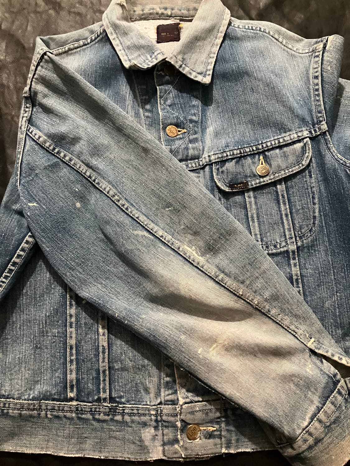 🇺🇸 50s USA 오리지널 빈티지 LEE 리 101J 데님 자켓 상품이미지7