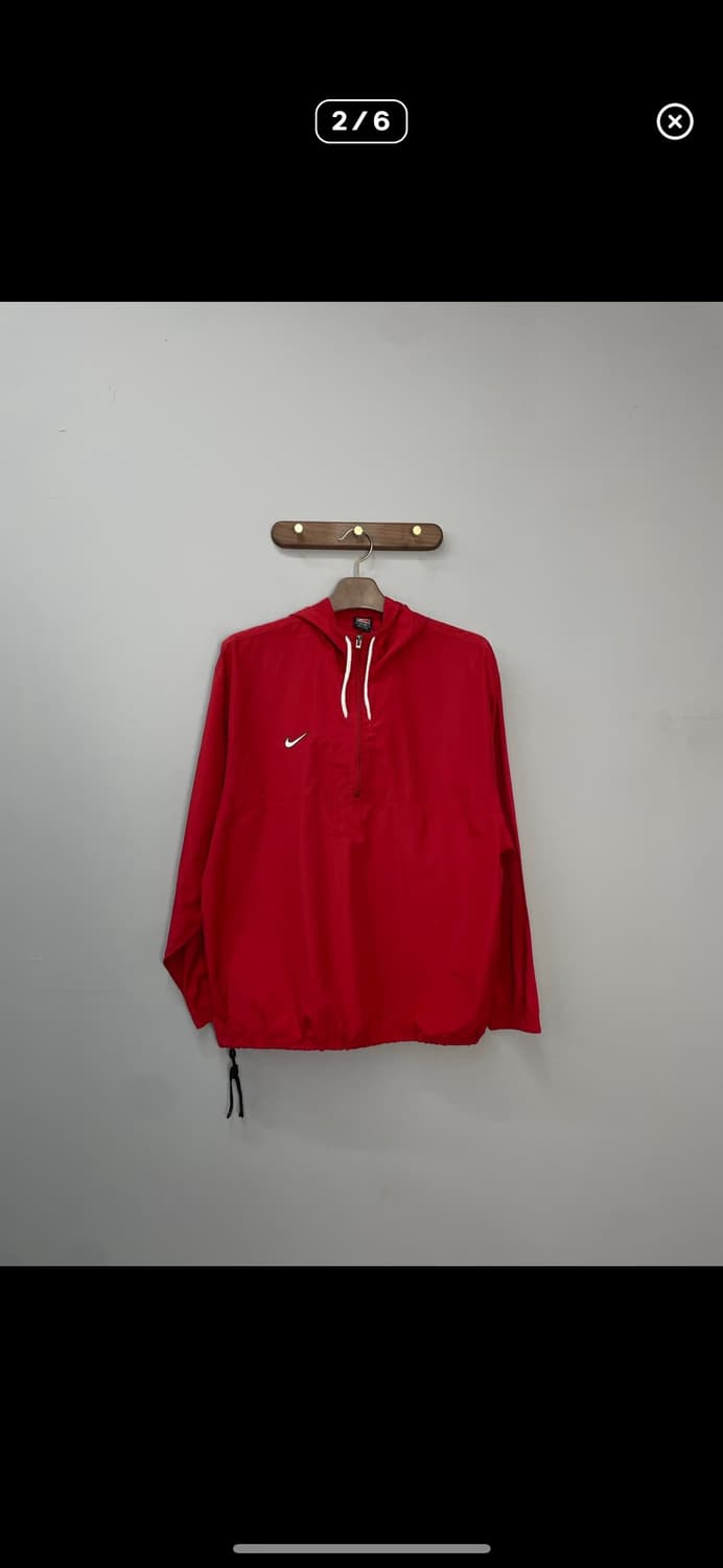 나이키 90s 올드스쿨 레드 아노락 바람막이 A3136 상품이미지2
