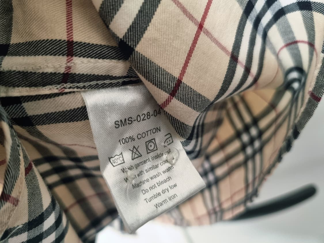 버버리 정품 칠부소매 남방 상품이미지5