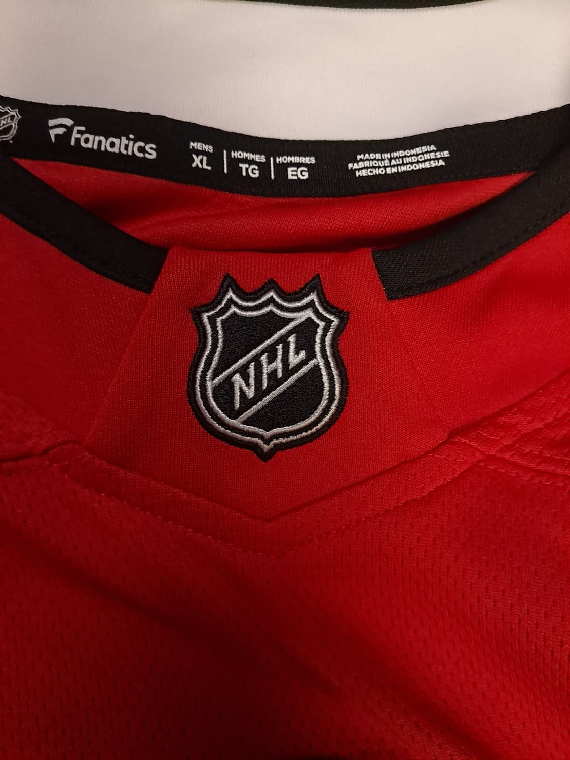 새제품 오리지날 NHL X 파나틱스  하키져지 상품이미지4
