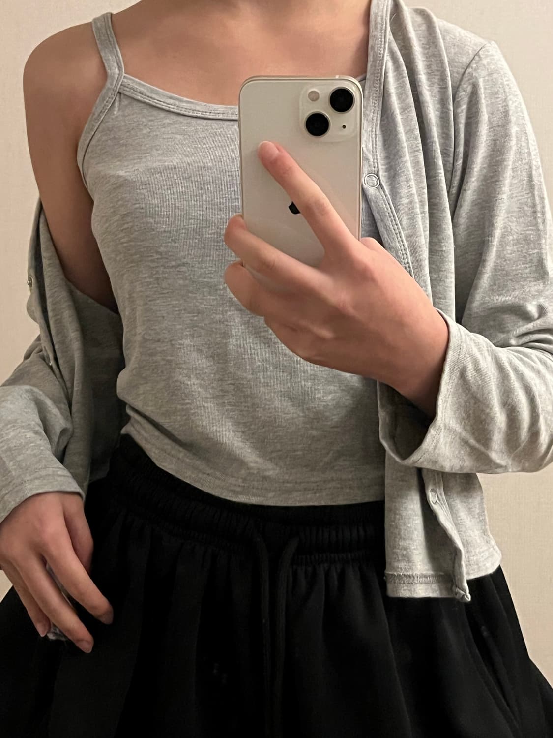 가디건&나시 세트 상품이미지1