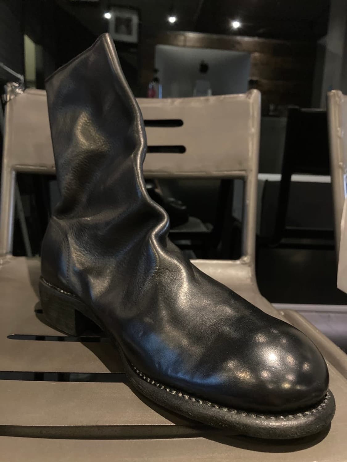 구이디 788 백지퍼 부츠 44 상품이미지2