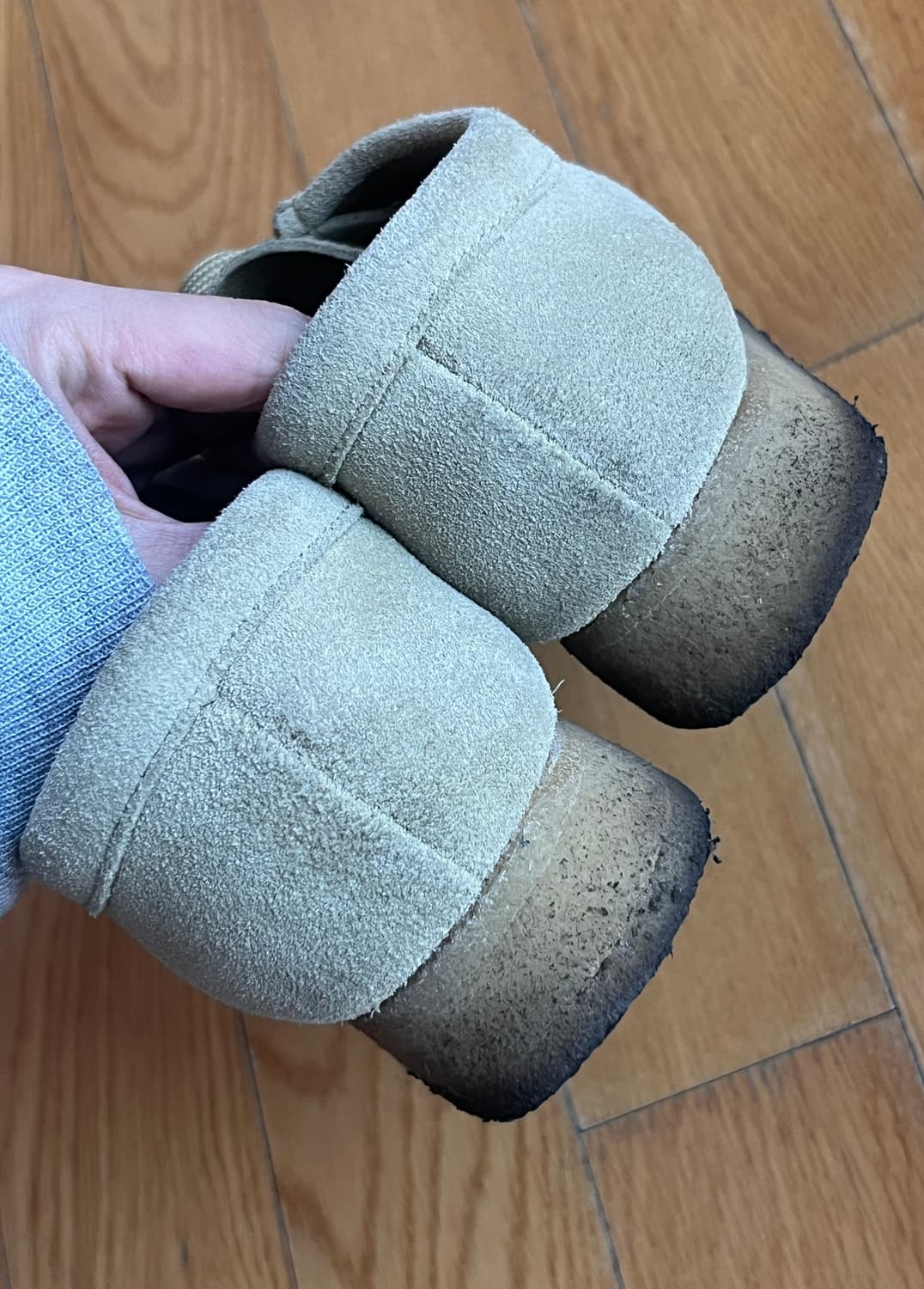 클락스 왈라비 메이플 스웨이드 230 상품이미지4