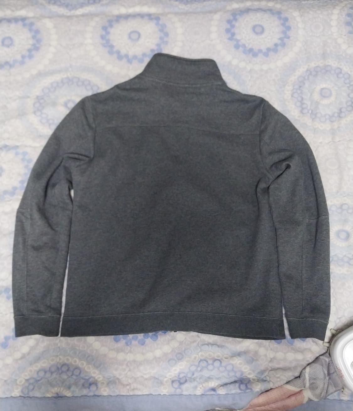 나이키 그레이 기모 트레이닝 후드 집업 m 진그레이 상품이미지2