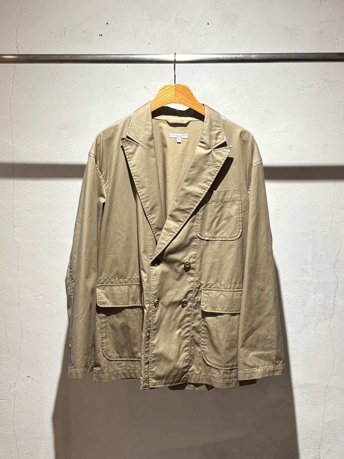 엔지니어드가먼츠 더블 브레스티드 워크 자켓 상품이미지1