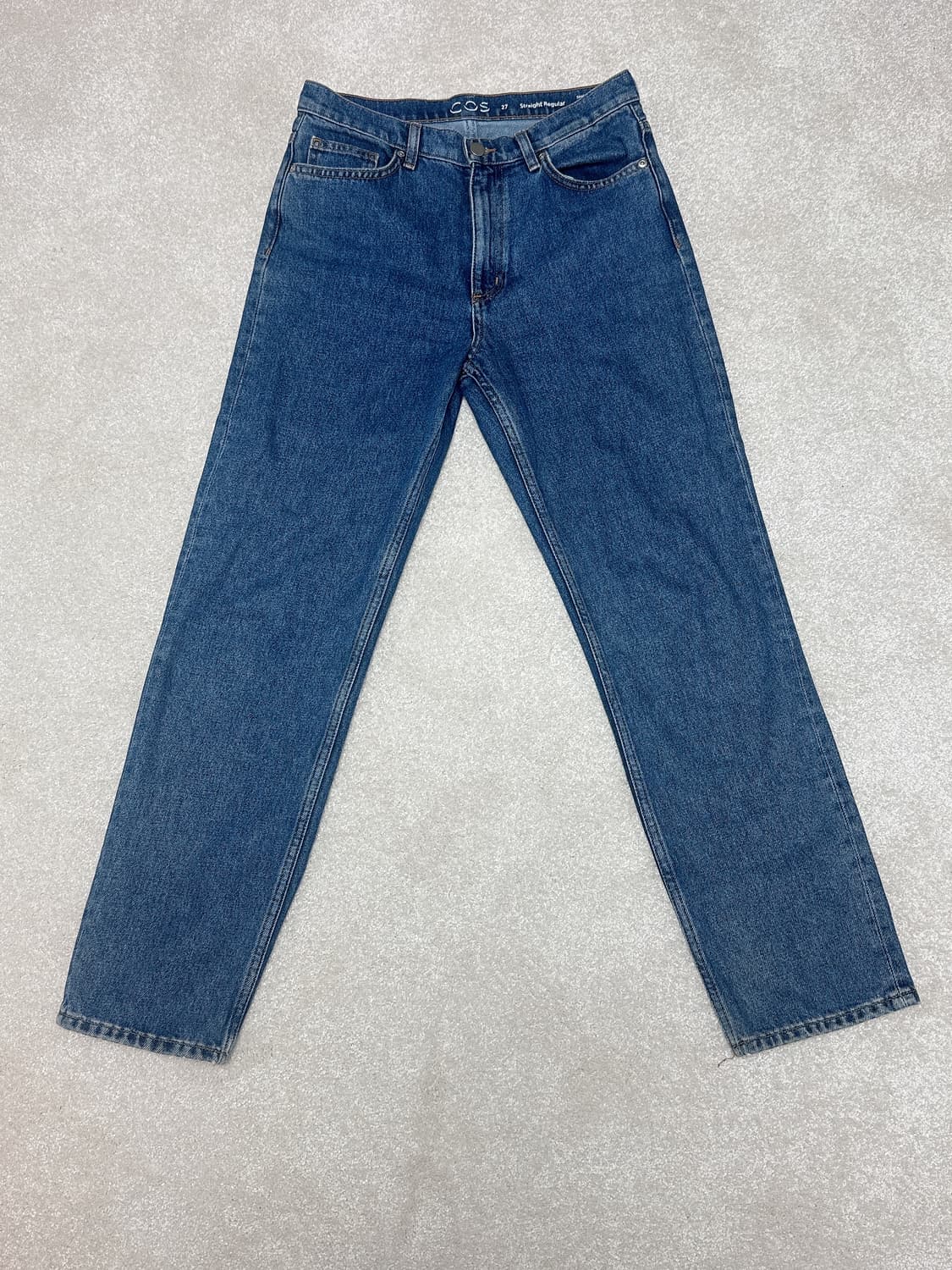 코스(COS) 중청 스트레이트 데님 / 27 미드라이즈 상품이미지1