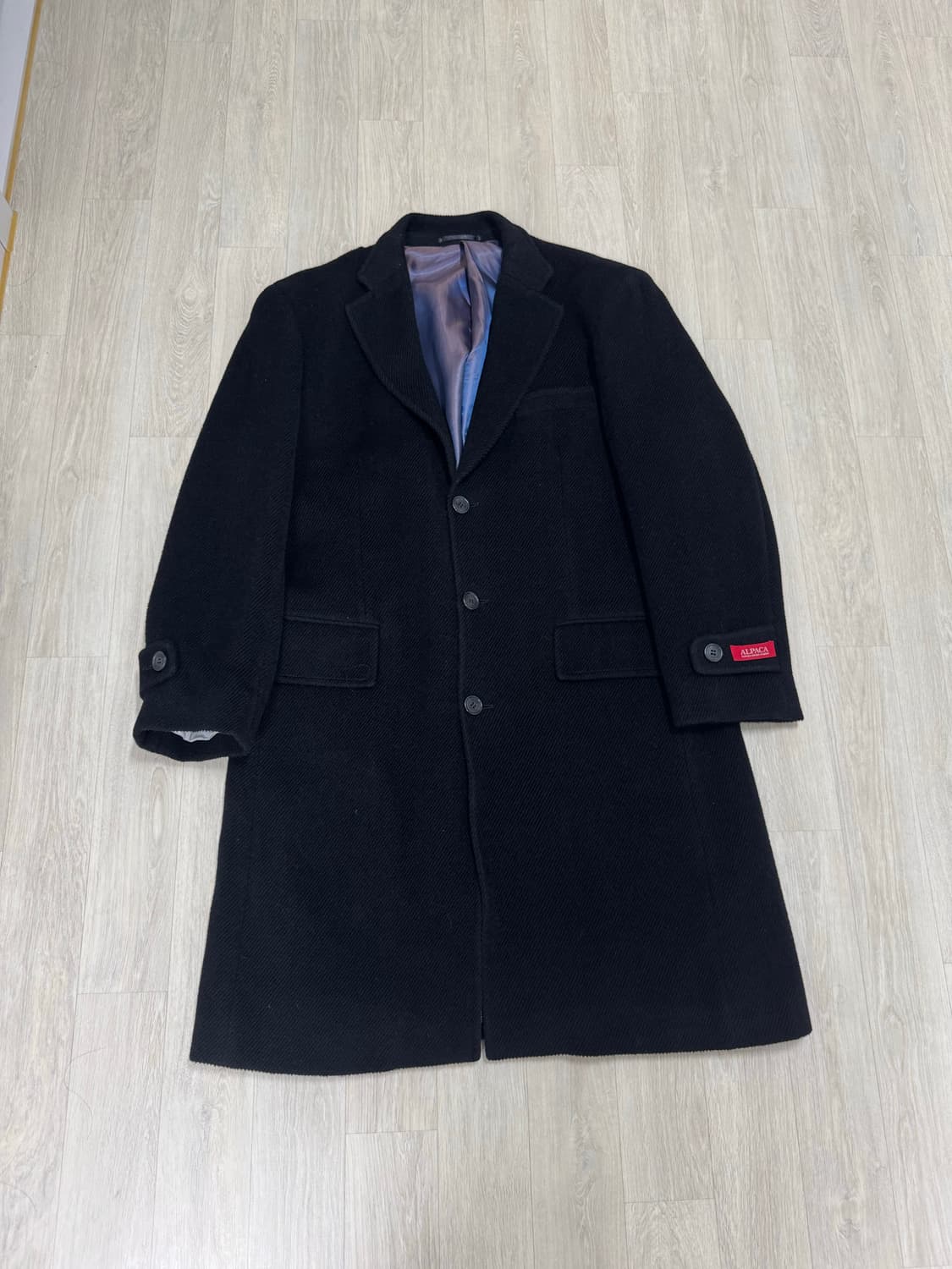 엔리코 코베리 알파카 싱글브레스티드 코트 100 상품이미지1