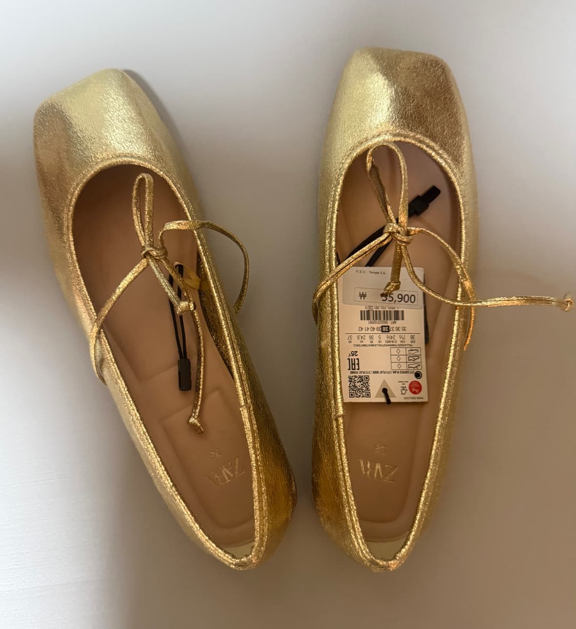 자라 플랫슈즈 245 - 새상품  상품이미지1