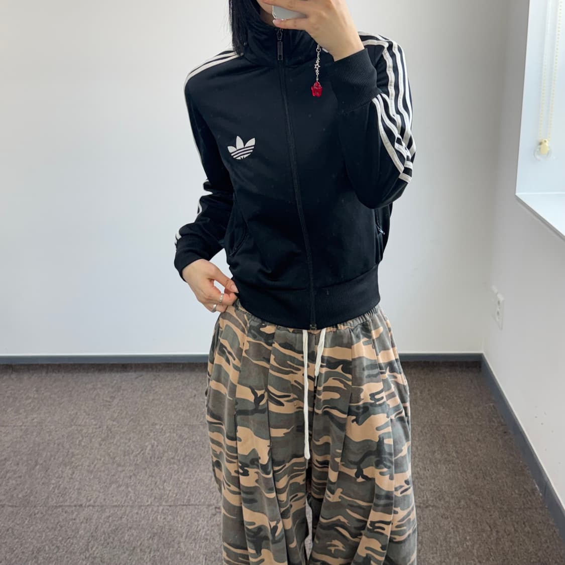 Adidas 아디다스 블랙 구파 져지 상품이미지1