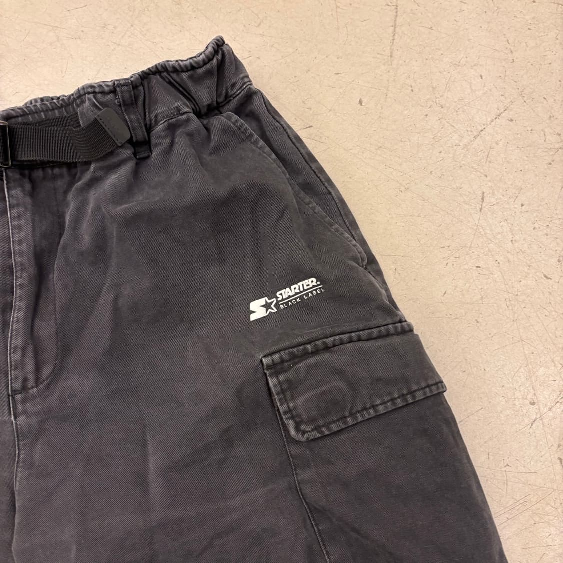 스타터 피그먼트 카고 하프 팬츠 상품이미지2