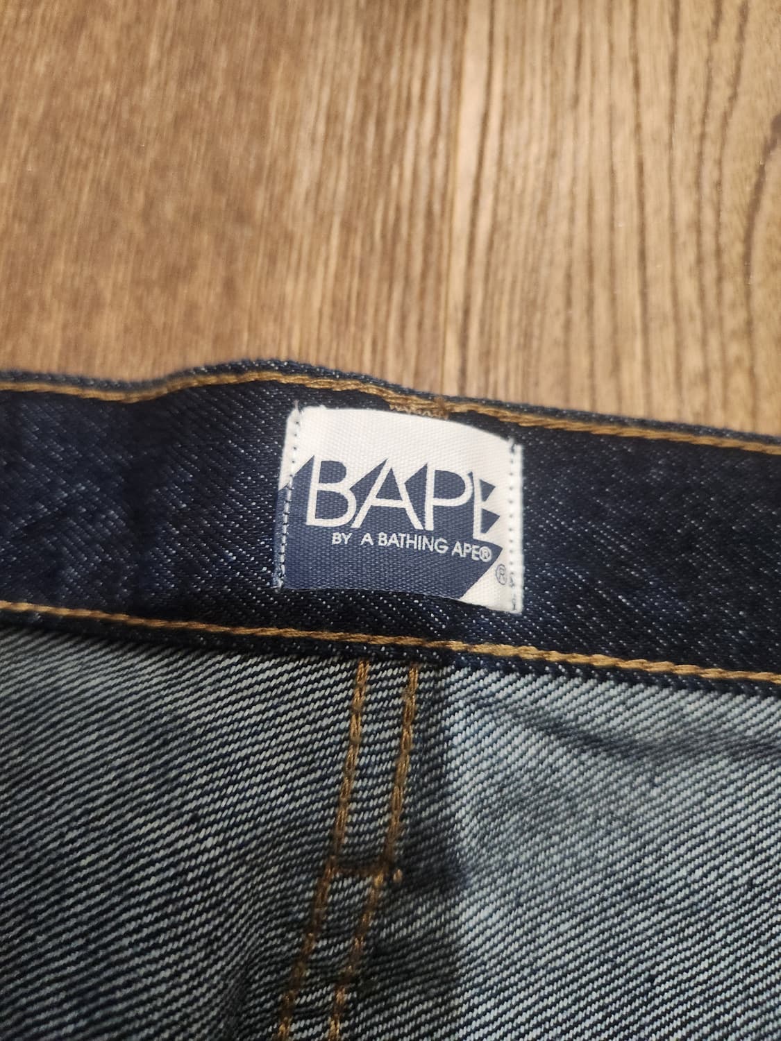 우주매물) 베이프스타 데님 L 상품이미지4