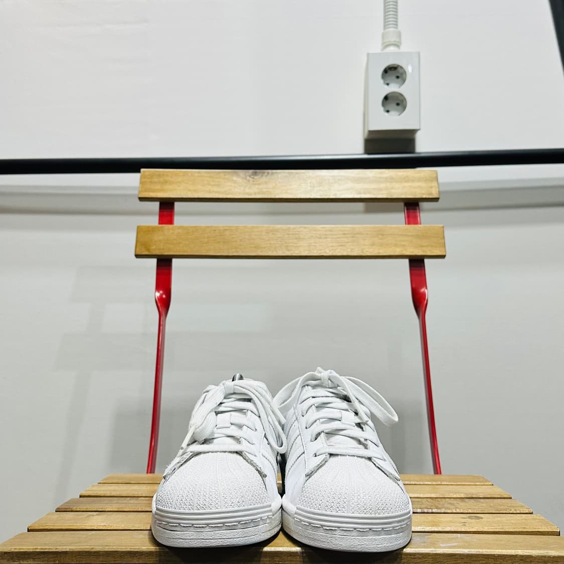 240) 아디다스 운동화 여성 여자 신발 슈퍼스타 화이트 상품이미지2