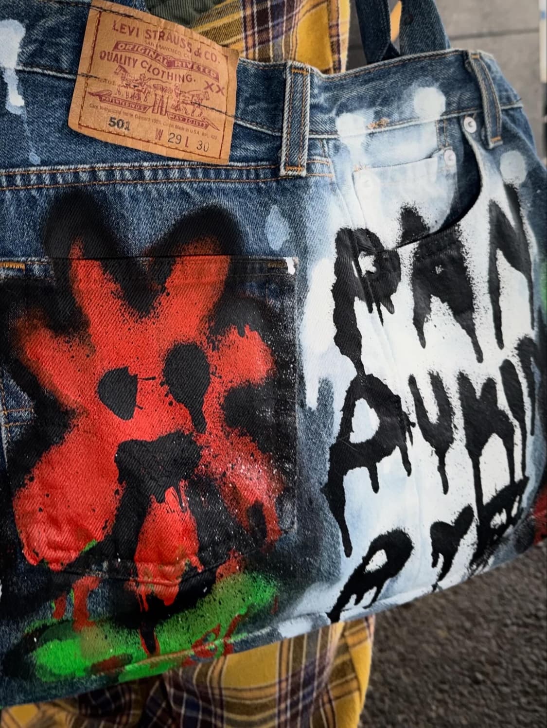 Levi's remake vintage drawing tote bag 상품이미지6