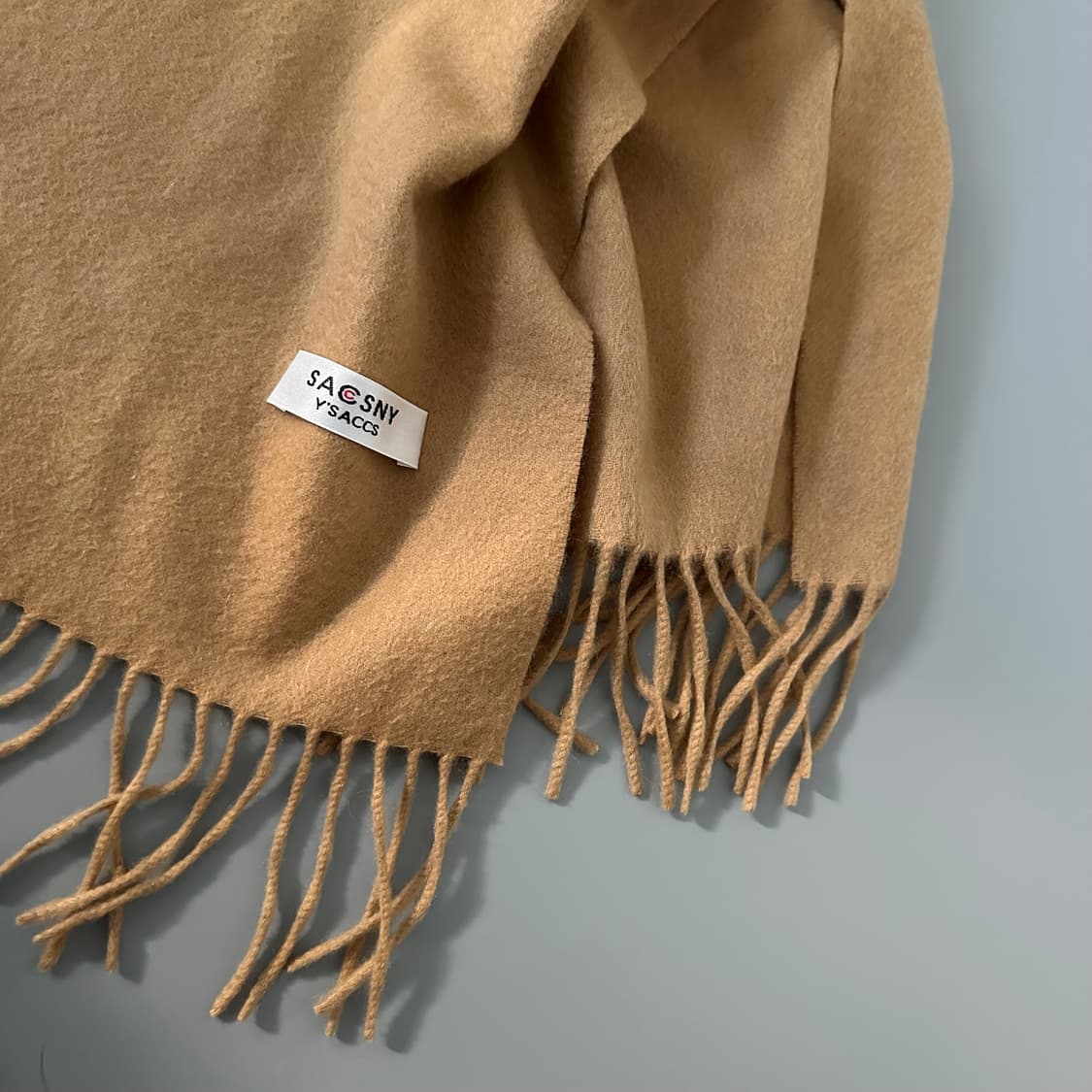 요지야마모토 y'saccs 캐시미어 머플러 목도리 상품이미지3