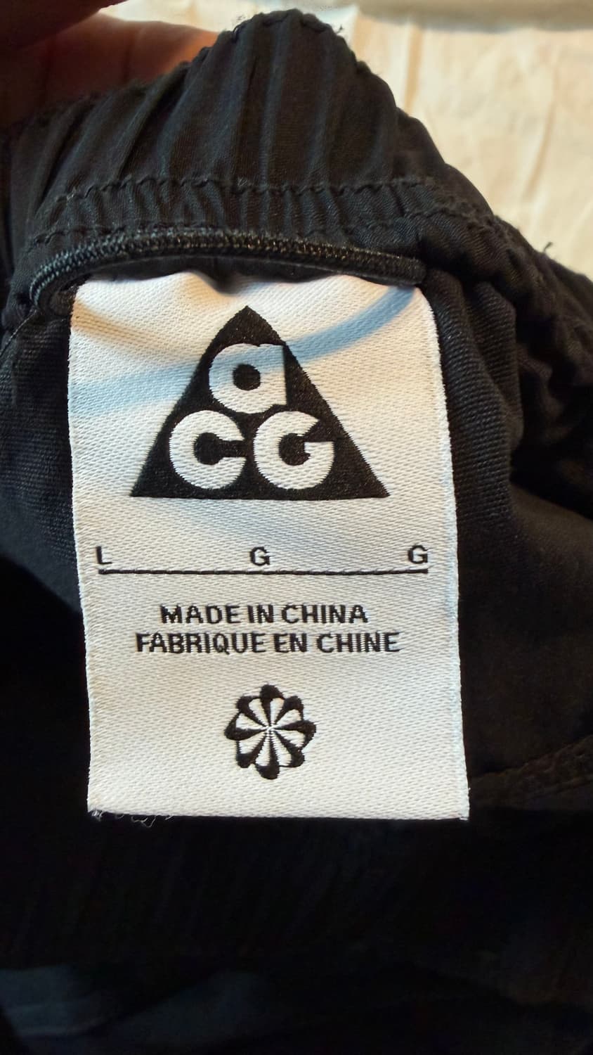 나이키 ACG 스미스 서밋 카고 팬츠 블랙 - 아시아 상품이미지7