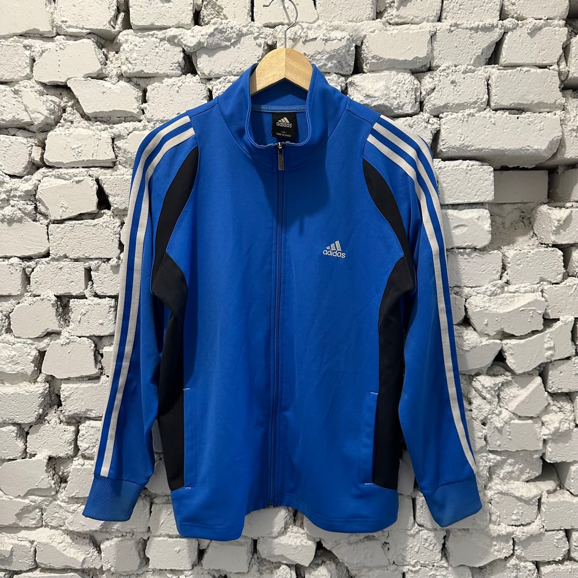아디다스 삼선 블루 트랙탑 져지 상품이미지3