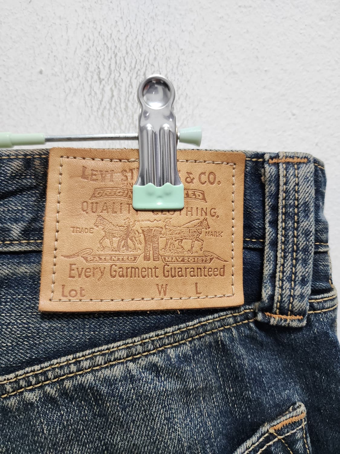 리바이스 스트레이트 523 데님 상품이미지4