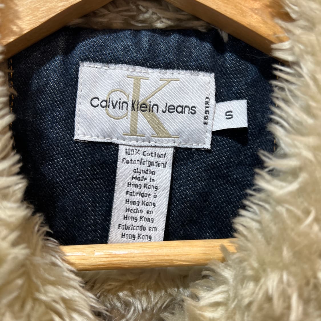 캘빈클라인 데님 퍼 자켓 상품이미지3